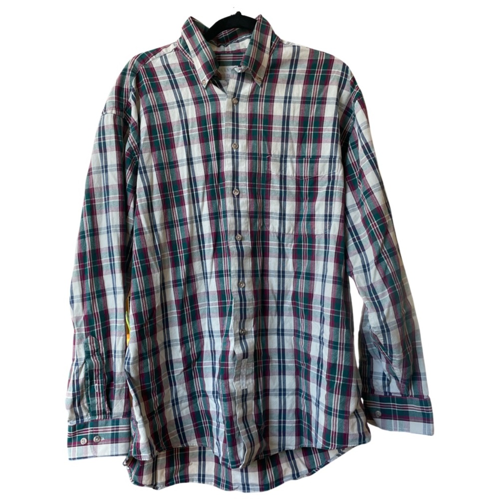 Vintage Christmas Flannel Large